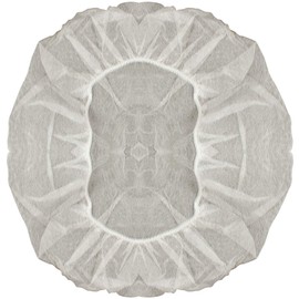 Medicom SafeBasics™ 100 Pcs Disposable Bouffant Caps | Spun-Bounded Poly | Hair Head Cover Net, Non-Woven | Best for Medical, Labs, Nurse, Tattoo, Food Service, Hospital (21" (53 cm), White, 100)