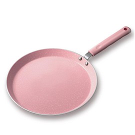 RETROSOHOO Nonstick Frying Pan Set, Pink Crepe Pan with Non Stick Coating,Kitchen Cookware Sets for Cooking, 10.2" Omelette Pan for Home Restaurant, Gas Stove Induction Compatible (10.2inch)