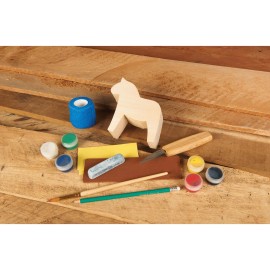 BeaverCraft Dala Horse Carving Kit