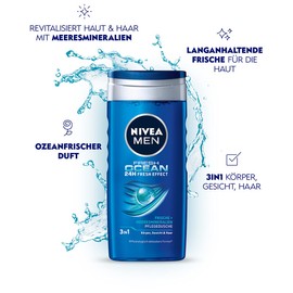 Nivea Men Fresh Ocean Shower 250 ml