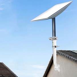 Starlink Mount - J Pole Starlink Mounting Kit for Wall/Roof/Pole Installation, Compatible with Starlink Gen 2 Standard Actuated and High Performance Dish