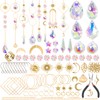Viicoor Crystal Sun Catcher DIY Kit 200 Pieces Window and