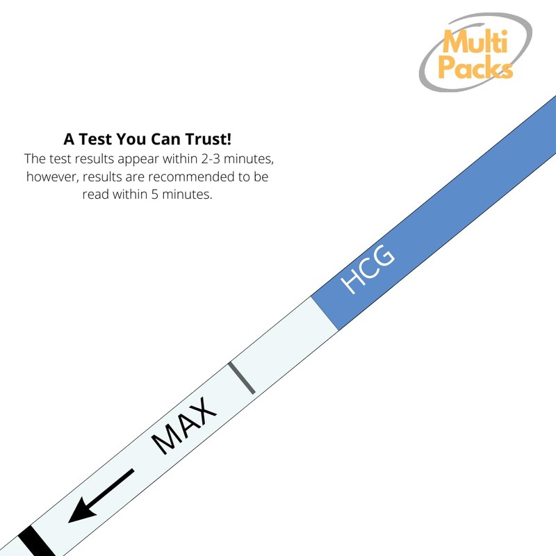 HCG One-Step Home Pregnancy Dip Test, 99% Accurate, 7-10 Days