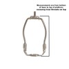B&P Lamp® Small 6 Inch Heavy Duty Lamp Shade Harp