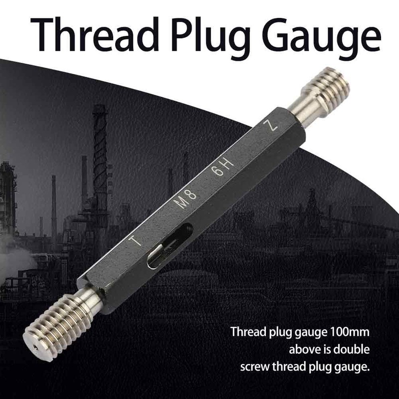 Thread Plug Gauge, Steel Mercury Gage for The Test Thread