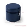 Oirlv Luxury Leather Watch Travel Case Single Watch Case with