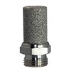 Silencer with Male Thread NPT 1/4 Inch Material Stainless Steel