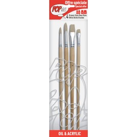 PEBEO Brush, White, 39 x 9 x 2cm