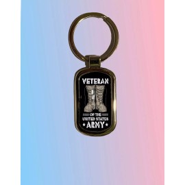 Veteran of the Army    Key Chain