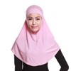GUMEI Amira Women's 2-Piece Plain Jersey Muslim Hijab Stretch Headscarf