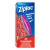 Ziploc Bolsa Reutilizable para Guardar Medianas 25 piezas