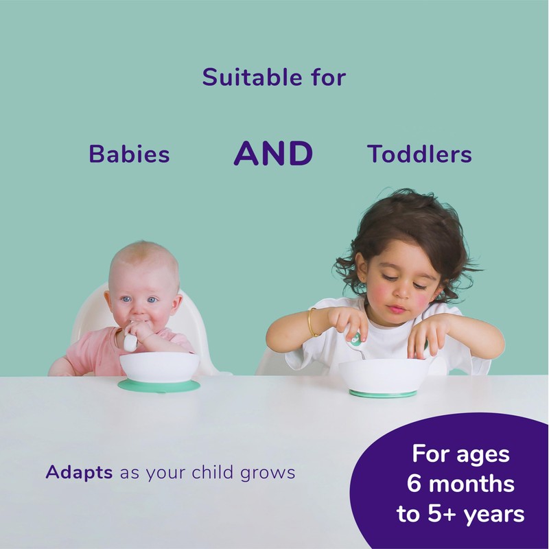 doddl 2-in-1 Baby and Toddler Bowl with Suction