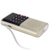 L‑328 Mini FM Radio Speaker Portable Multifunction USB Music MP3