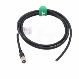 HangTon Hirose 8 Pin Female to Open Cable IO Power Cable for Allied Vision Guppy Mako, DAHENG Imaging CCD GIGE Industrial Camera (5)