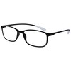 OPULIZE Ice M61-1 -1.50 Shortsightedness Ultralight Frame Scratch-Resistant Matte Black