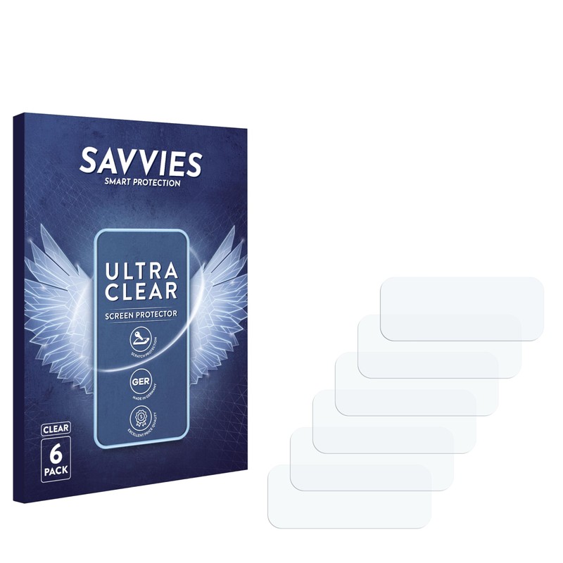 Savvies 6 Pack Screen Protector compatible with DJI Mic 2
