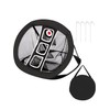 Foldable Golf Chipping Practice Net, with 4 Ground Stakes and