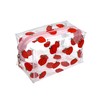 ZMZZ Cute makeup bag, transparent portable makeup bag, waterproof toiletries