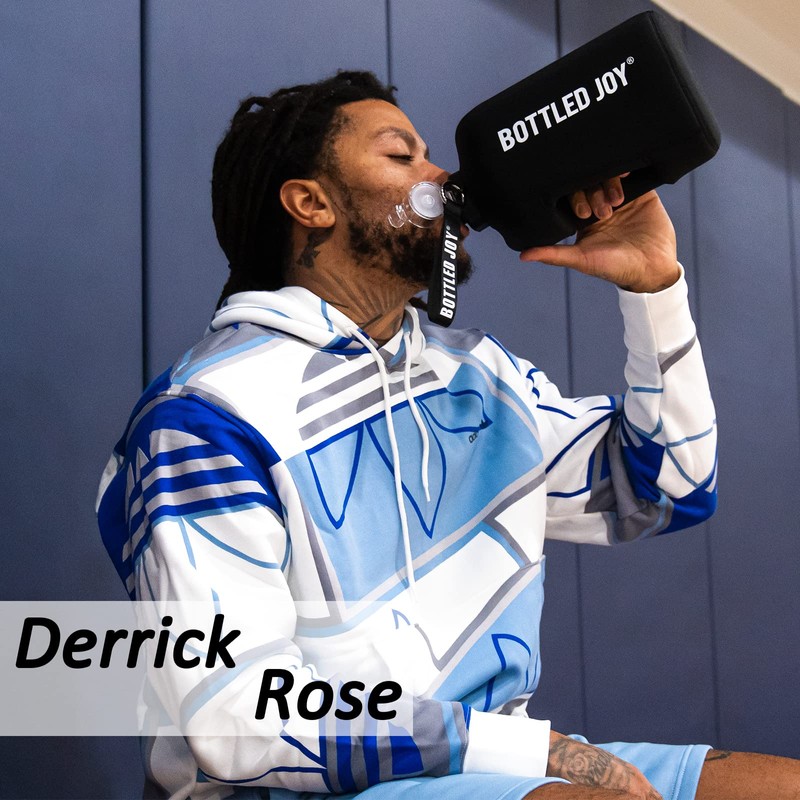 Ghonlzin Water Bottle, Sports Bottle with Time Marking Tracker, Bottle