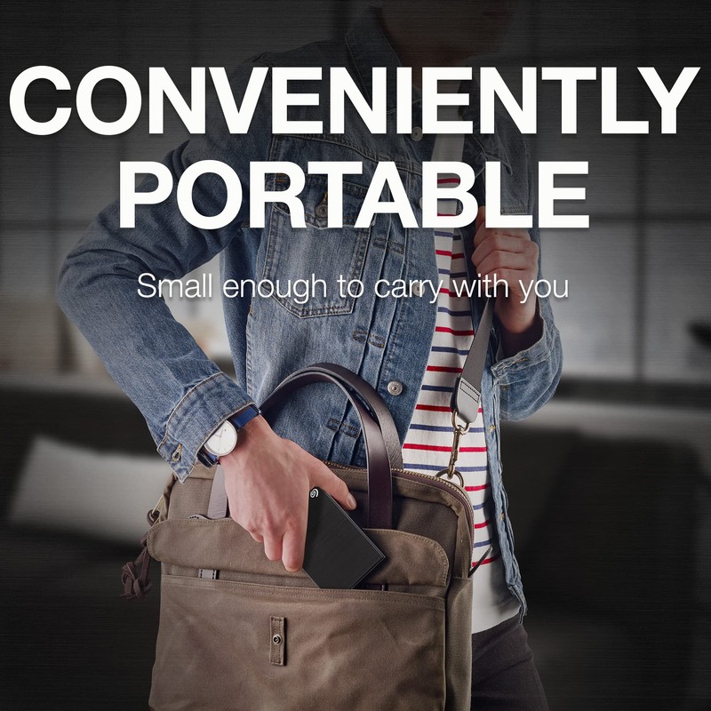 Seagate 5000GB One Touch 5TB External HHD Drive with Rescue