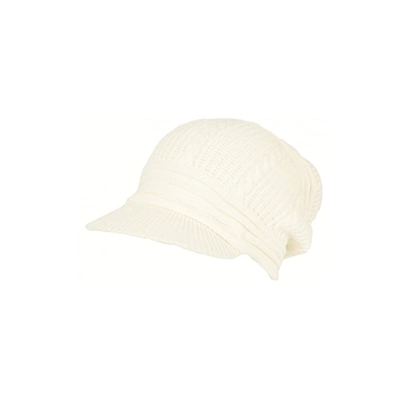 Nyls Création Rasta Kifty Unisex Fashion Wool Hat, White, One