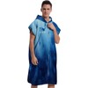Soft Microfiber Surf Poncho Changing Towel Swim Robe Terry Cloth