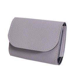COTOCUL Mini Wallet, Genuine Leather, Metropolitan Leather, Hanner, Bill Won't Break, Bill-fold, Small Wallet, Women's, Men's, purple