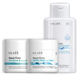 Aqua Vilaté AntiAcne Set 3 products - effective against blemished and inflammatory skin.