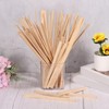 PATIKIL 3/16 Inch Dowel Rods Wood Sticks, 40 Pcs 12