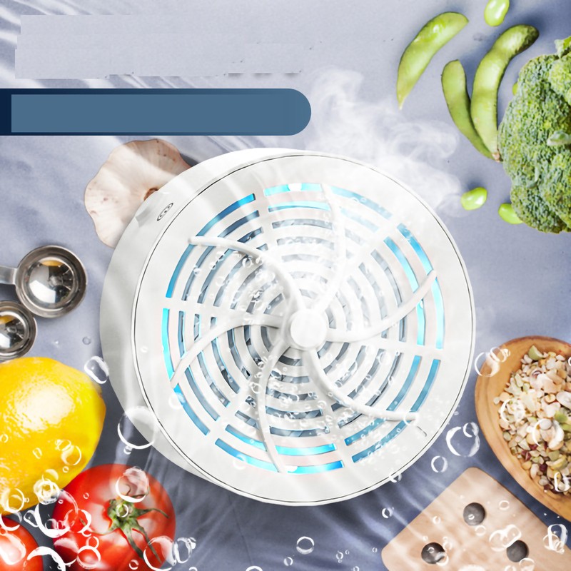 Fruit and Vegetable Washing Machine IPX7 Waterproof Water Ion Purification