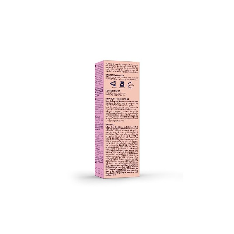 womn Intimate Comfort CREMA DEPILATORIA para la línea del bikini