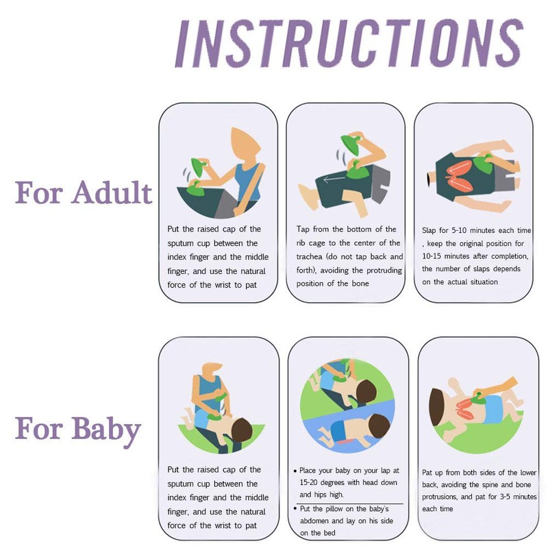 Fanwer Palm Chest Percussion Cup (Big) - Chest Physical Therapy