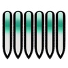 Mont Bleu Coloured Glass Nail File, in Black Velvet Case,