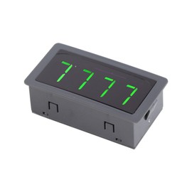 Green LED Motor Tachometer, Testing Equipment and Detectors, Digital Tachograph Tachometer + NPN Hall Proximity Switch Sensor (12.00 x 10.00 x 3.00)