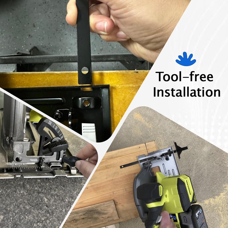 Edge Rip Guide for Ryobi P508 Circular Saw, Replacement Rip