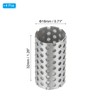 PATIKIL 4 Pcs 18mm OD Strainer Mesh, 32mm H 80