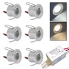 kpslucerna Small LED Spotlight, 6 Pack 12V 2W Spot LED