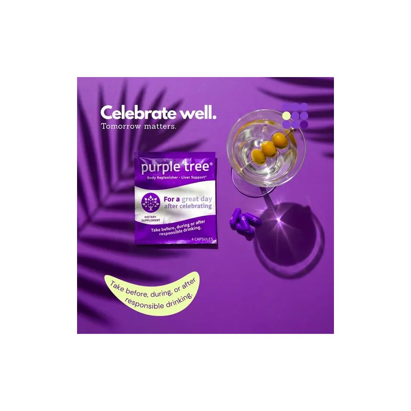 Purple Tree Multivitamínico Post-celebración 40 Cápsulas
