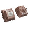 DUROCK Mocha Silk Linear Switches, Full POK Switch 56g Long