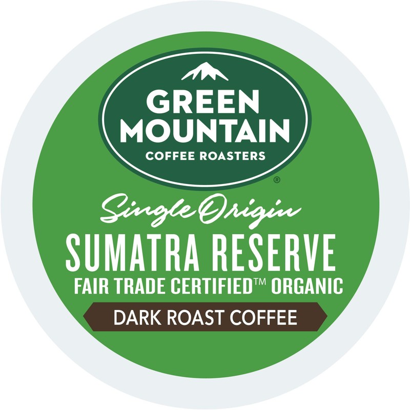Green Mountain Coffee Roasters Sumatra Reserve Keurig Single-Serve K-Cup pods,