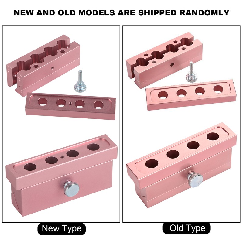 12.1 DIY Lipstick Mold Aluminum Alloy Rose Gold Dual Uses