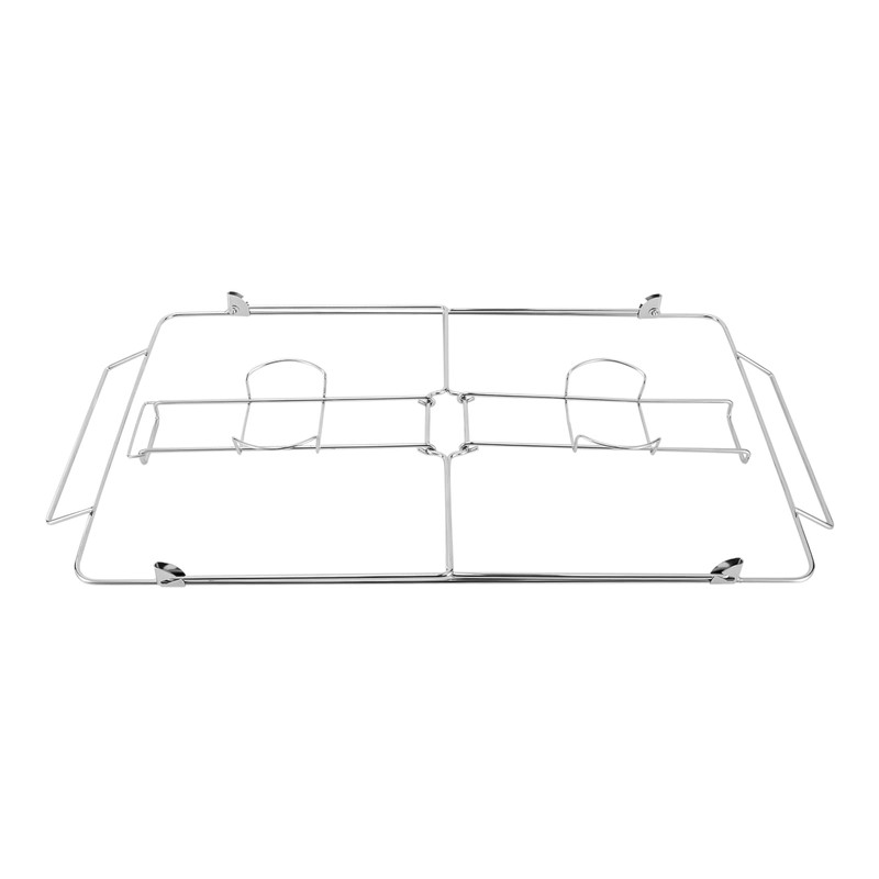 RustyVioum 24 PCS Chafing Dish Buffet Set Wire Rack Buffet