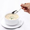 Stainless Steel Chinese Soup Spoons Set of 6 Asian Soup