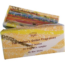 Mother's Golden Fragrances - 12 Frg MiniSampler (4 Sticks Each)