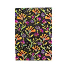 Paperblanks - Wild Flowers - Playful Creations - Flexis - Midi - Lined - Elastic Band - 100 Gsm