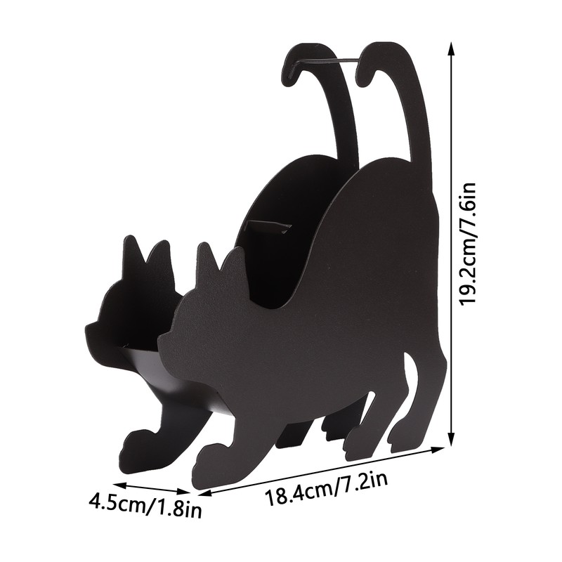 Mosquito Coil Holder Retro Iron Cute Cat Shape Incense Holder