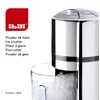 IBILI Ice Crusher 16x26 cm, Stainless Steel, Silver/Black, 16 x