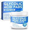 Glycolic Acid Exfoliating Pads with Salicylic Acid - 60 Count