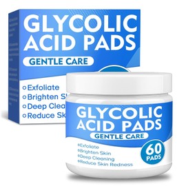 Glycolic Acid Exfoliating Pads with Salicylic Acid - 60 Count