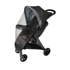Nuby Stroller & Carrier Netting, Mesh Stroller/Infant Carrier/Bassinet Bug Netting - Black